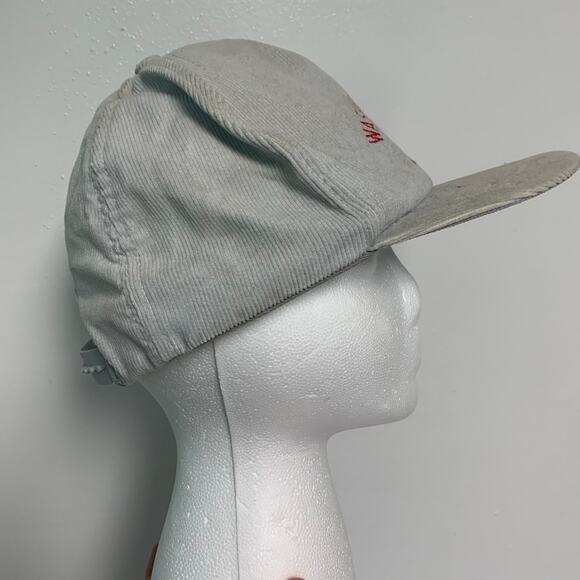 Vintage Washington State University WSU Corduroy Ribbed Embroidered Snapback Hat - Picture 3 of 6